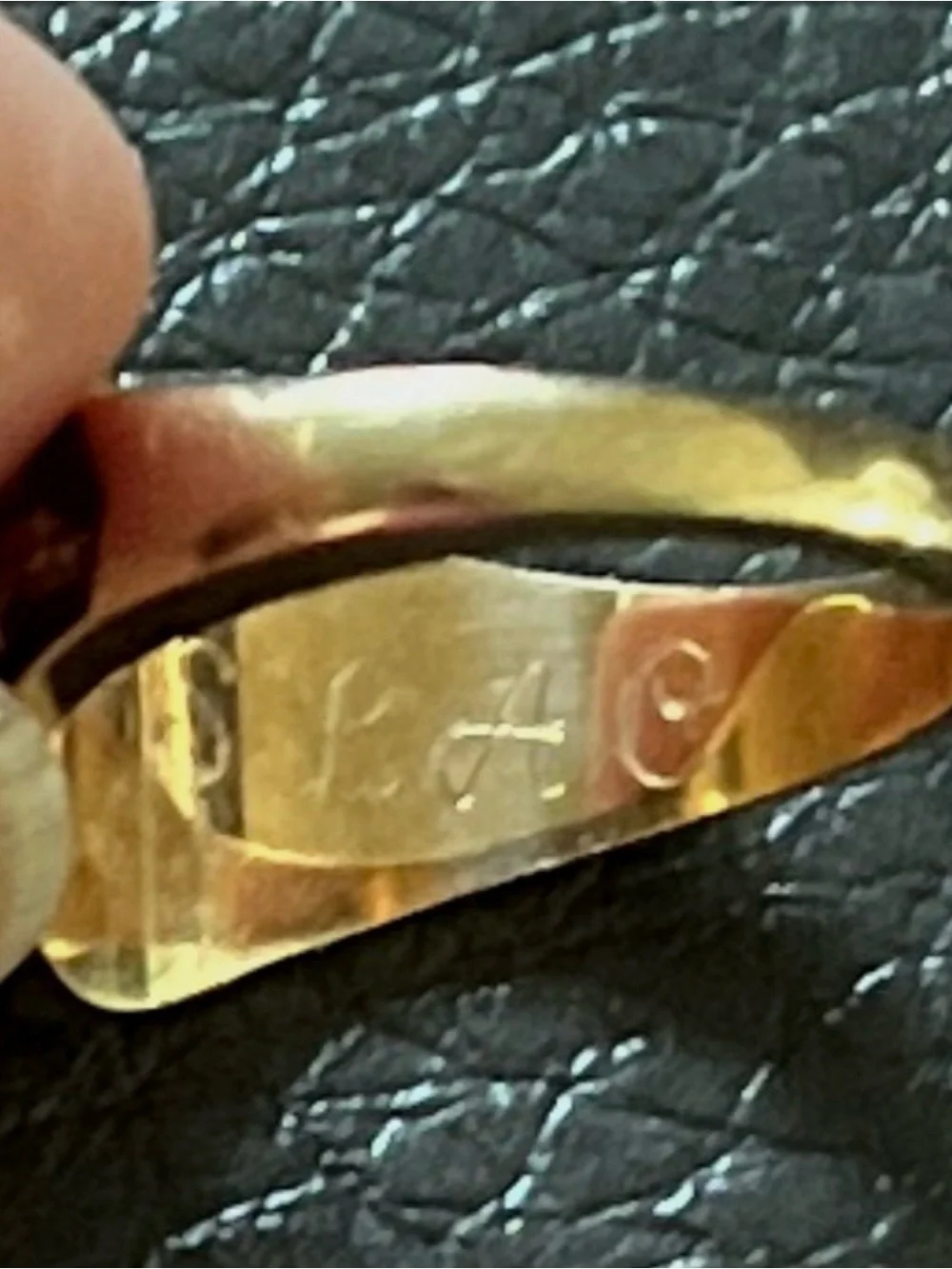 Vintage 14k Gold Jostens 1982 University High School Los Angeles Class Ring 6.69